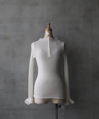 NATIVE VILLAGE ネイティブヴィレッジ / No.4 Thoughts on stockings リブレースプルオーバー/ na-26028