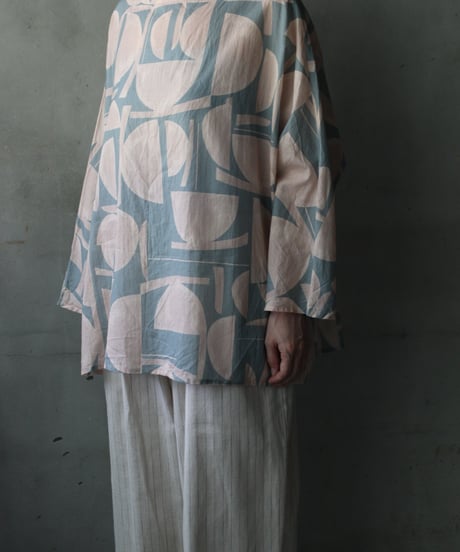 cavane キャヴァネ / Tunic long-sleeve Cotton100シャツ / ca-26118