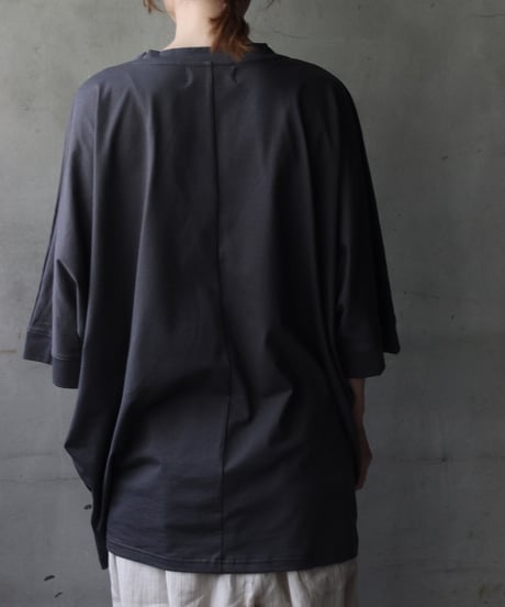 cavane キャヴァネ / Round-Neck dolman cotton100Tシャツ / ca-26117