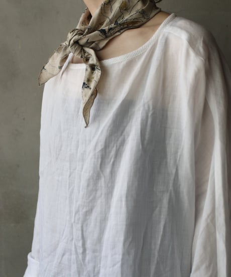 cavane キャヴァネ / Scarf limited linen/cotton100スカーフ/ ca-26106
