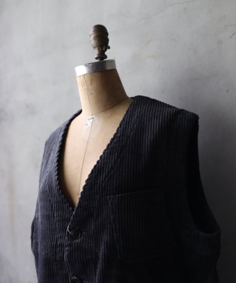KLASICA クラシカ / Deconstructed 5 Buttoned Vest "MALAKOFF Ⅱ " ベスト / kl-26030