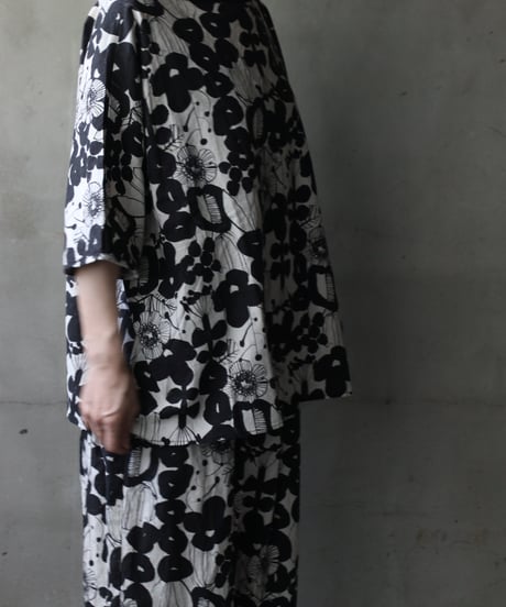 cavane キャヴァネ / Tunic half-sleeve Cotton/Linen100シャツ / ca-26112