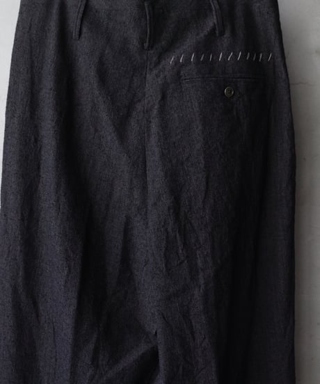 KLASICA クラシカ / Wide and tapered silent Trousers "PACE " パンツ / kl-26029