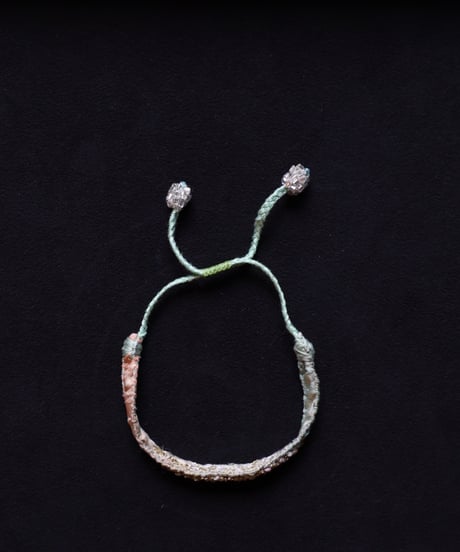 Antonia Rossi (Antomoon)/ Artisan Embroidered bracelets in vintage silkブレスレット / An-26033