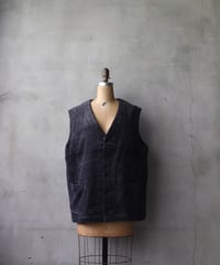 KLASICA クラシカ / Deconstructed 5 Buttoned Vest "MALAKOFF Ⅱ " ベスト / kl-26030