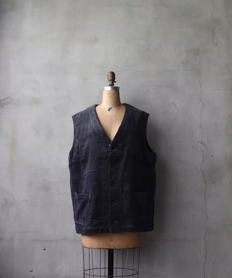 KLASICA クラシカ / Deconstructed 5 Buttoned Vest "MALAKOFF Ⅱ " ベスト / kl-26030