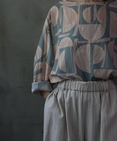 cavane キャヴァネ / Tunic long-sleeve Cotton100シャツ / ca-26118