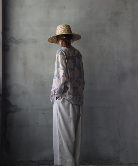 cavane キャヴァネ / Tunic long-sleeve Cotton100シャツ / ca-26118