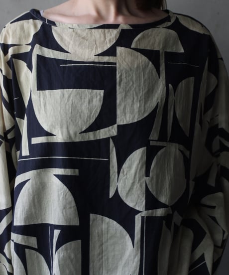 cavane キャヴァネ / Tunic long-sleeve Cotton100シャツ / ca-26119