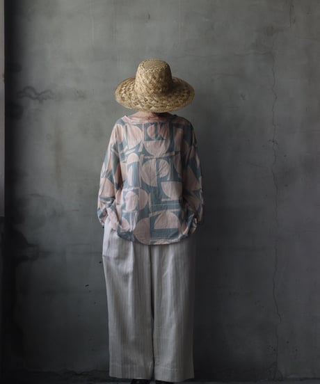 cavane キャヴァネ / Tunic long-sleeve Cotton100シャツ / ca-26118