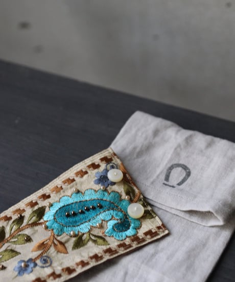 cavane キャヴァネ / Vintage Fabric Braceletブレスレット / ca-26153