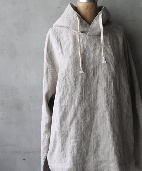 klauseクロイゼ / Belarus Linen Hoodie / kla-26064