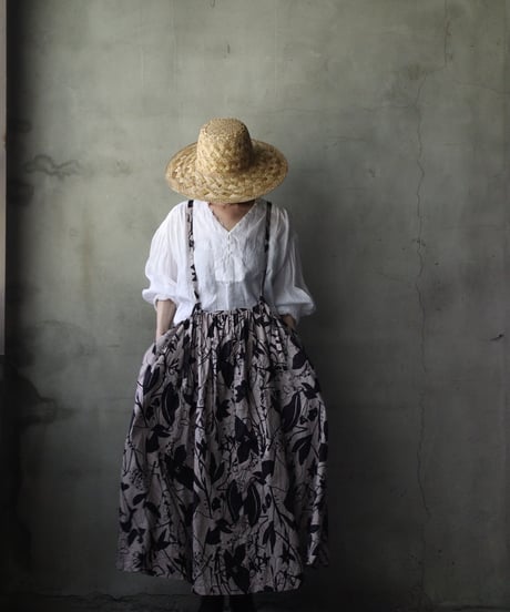 cavane キャヴァネ / Jumper skirt cotton100スカート/ ca-26127
