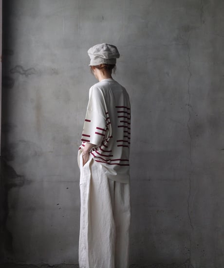 Dulcamaraドゥルカマラ / グリッチボーダーT UNISEX / dl-26015(D226-T1279)