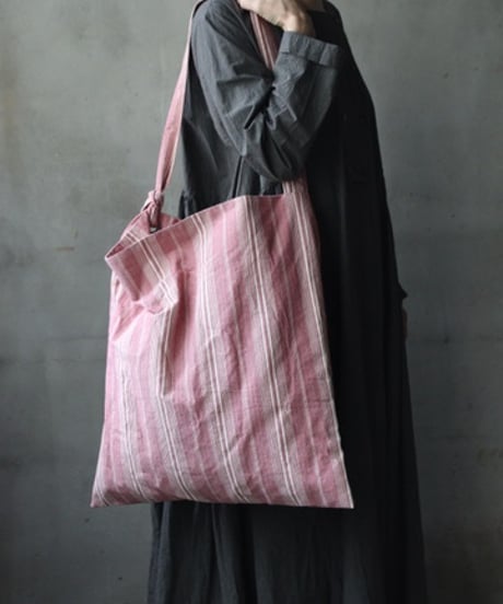 cavane キャヴァネ / One-Handle bag vintage fabric stripesバッグ/ ca-26158