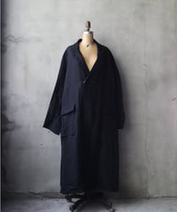 KLASICA クラシカ / Unconstructed Double Breasted Coat "DOMA"-nn / kl-26040