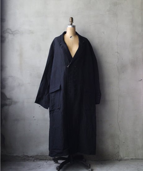 KLASICA クラシカ / Unconstructed Double Breasted Coat "DOMA"-nn / kl-26040