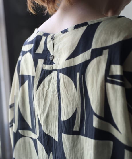 cavane キャヴァネ / Tunic long-sleeve Cotton100シャツ / ca-26119