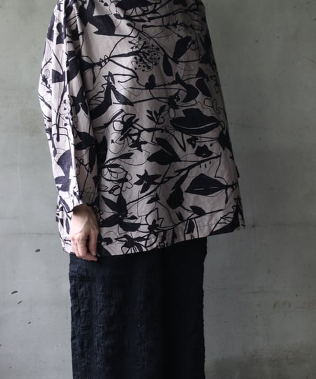 cavane キャヴァネ / Tunic long-sleeve Cotton100シャツ / ca-26144