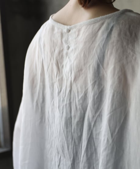 cavane キャヴァネ / Tunic long-sleeve Linen100シャツ / ca-26102