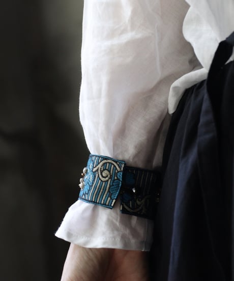 cavane キャヴァネ / Vintage Fabric Braceletブレスレット / ca-26154