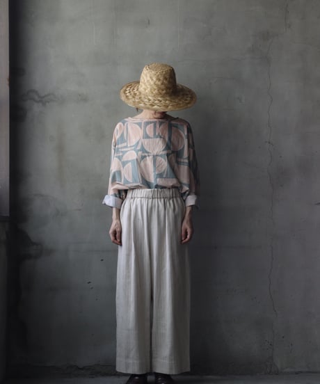 cavane キャヴァネ / Tunic long-sleeve Cotton100シャツ / ca-26118