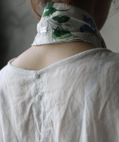 cavane キャヴァネ / Scarf limited linen100スカーフ / ca-26108