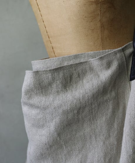 klauseクロイゼ / TOTE BAG " SQUARE "REGULAR Belarus Linen / kla-26043