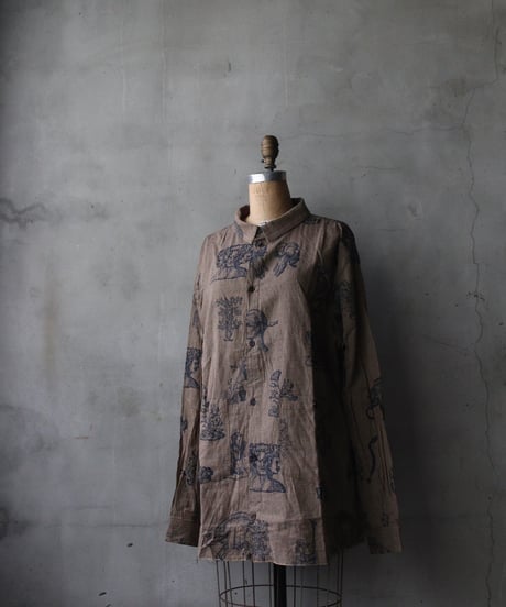 ALEKSANDR MANAMISアレクサンダーマナミ/ BLEU BLEU CLASSIC SHIRTシャツ/ am-26027