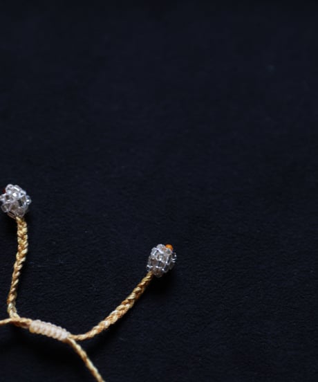 Antonia Rossi (Antomoon)/ Artisan Embroidered bracelets in vintage silkブレスレット / An-26035