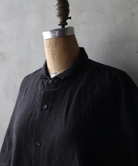 klauseクロイゼ / 天日干しリネンS-S O.P.C Regular Shirt/ kla-26038