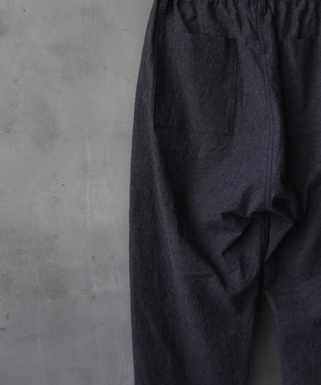 klauseクロイゼ / C/L Canvas Loose Fitting Tapered Trousers"Wide"no2/ kla-26068