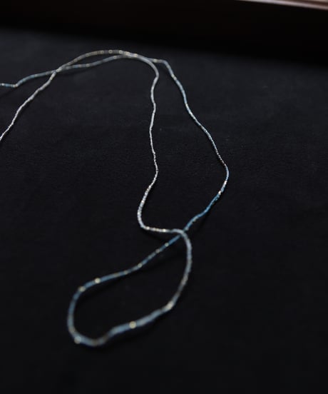 Antonia Rossi (Antomoon)/ Artisan Embroidered little pouch omamori vintage Necklaceネックレス / An-26024