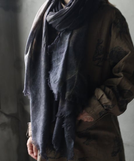 ALEKSANDR MANAMISアレクサンダーマナミ/ BOUQUET CASHMERE SCARFショール / am-26032