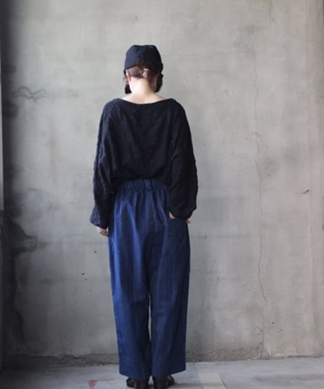 cavane キャヴァネ / Wide TrousersⅡ ST-Denim パンツ/ ca-26148