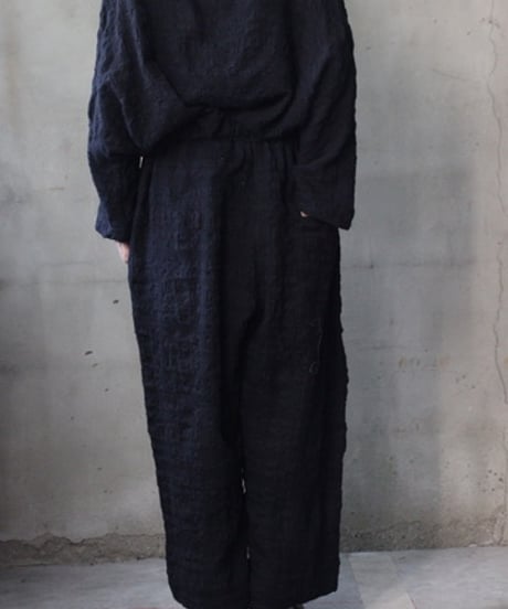 cavane キャヴァネ / Wide TrousersⅡ Shadow Checkパンツ/ ca-26147