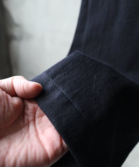 klauseクロイゼ / カツラギCotton & Linen Loose Fitting Tapered Trousers"Wide"no2/ kla-26070