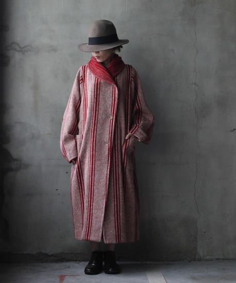 NATIVE VILLAGE ネイティブヴィレッジ / No.15 To the streets of Paris ショールカラーコート/ na-26032