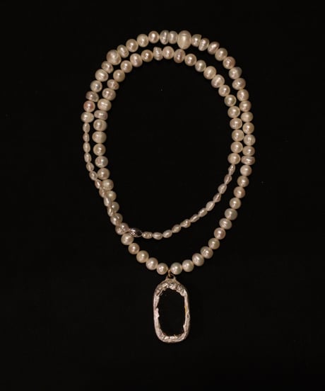 Atelier Inscrire アトリエ インスクリール / DAUCUS NECKLACE ANTIQUE PEARLSネックレス / At-26021