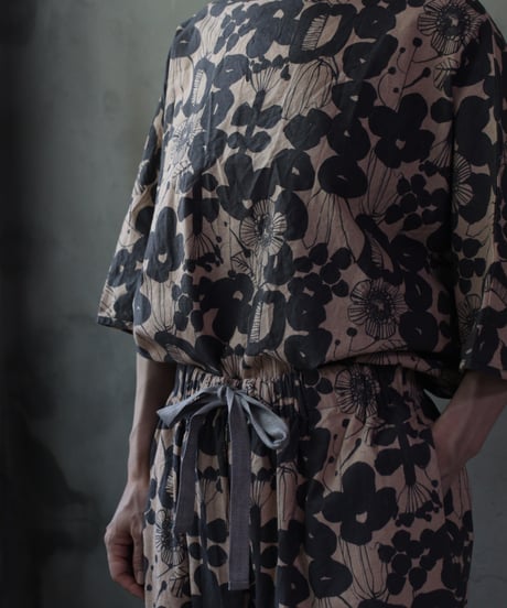 cavane キャヴァネ / Wide Cotton/Linen100 Trousersパンツ/ ca-26114