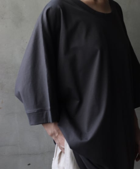 cavane キャヴァネ / Round-Neck dolman cotton100Tシャツ / ca-26117