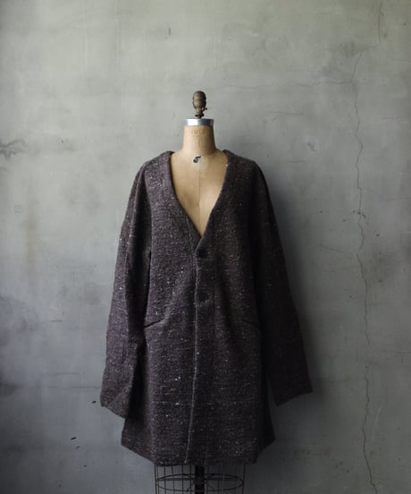 KLASICA クラシカ / 2 Buttoned semi Long Cardigan "ILLVER" / kl-26034