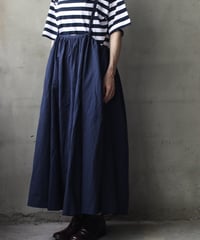 cavane キャヴァネ / Jumper skirt Cotton/Linen100スカート/ ca-26129