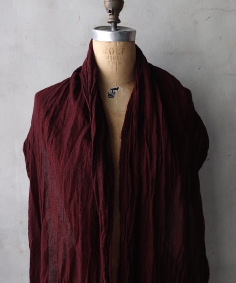 BIEK VERSTAPPEN ビーク フェルスタッペン / SCARF PLAINスカーフ/ Bie-26010(AC01-U)