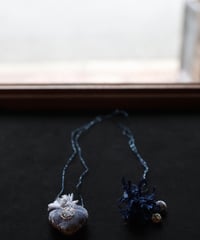 Antonia Rossi (Antomoon)/ Artisan Embroidered Heart Necklaceネックレス / An-26029