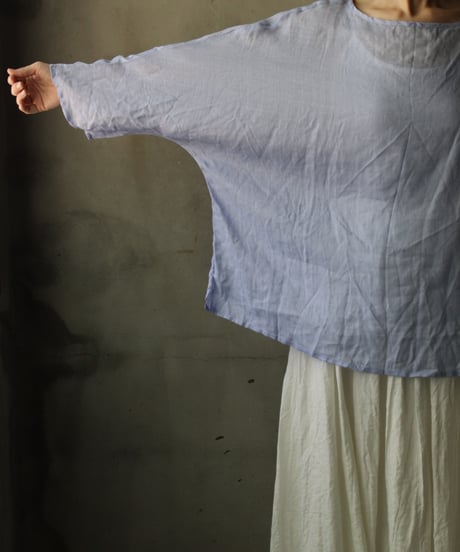 cavane キャヴァネ / Tunic long-sleeve Linen100シャツ / ca-26101