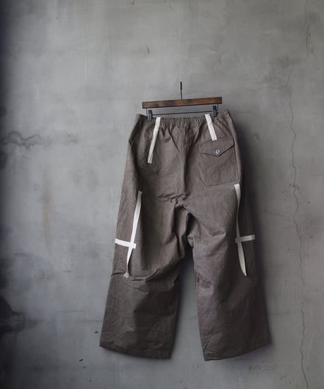 KLASICA クラシカ / re-Imagined Millitary String Pants "VENTUS"-tw / kl-26038