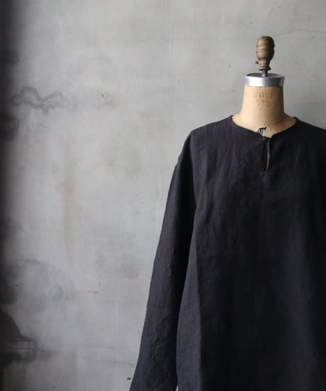 klauseクロイゼ / 天日干しリネンLinen C.S.P.O Shirt / kla-26050