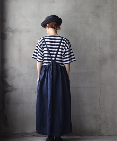 cavane キャヴァネ / Jumper skirt Cotton/Linen100スカート/ ca-26129