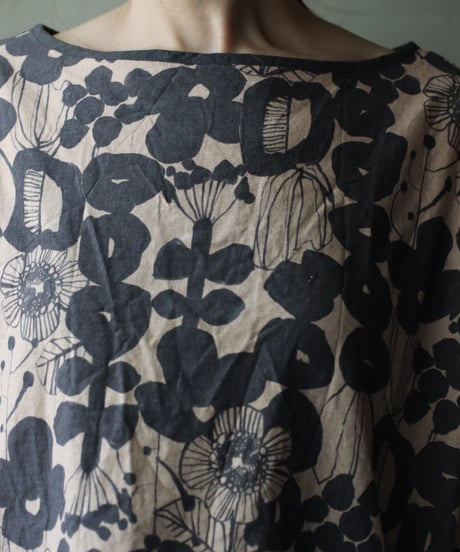 cavane キャヴァネ / Tunic half-sleeve Cotton/Linen100シャツ / ca-26111